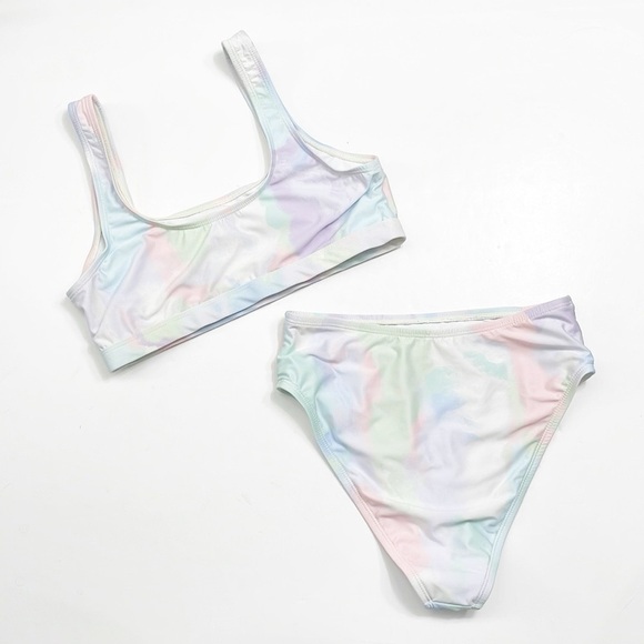 Fashion Nova Beach House Swim 2 Piece Bikini Multi Color - Picture 6 of 7